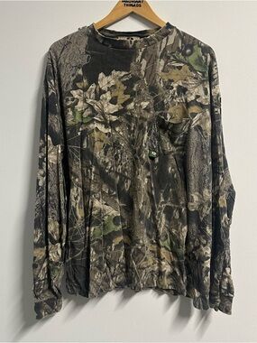Mossy Oak Realtree Camo Long Sleeve Tshirt XL